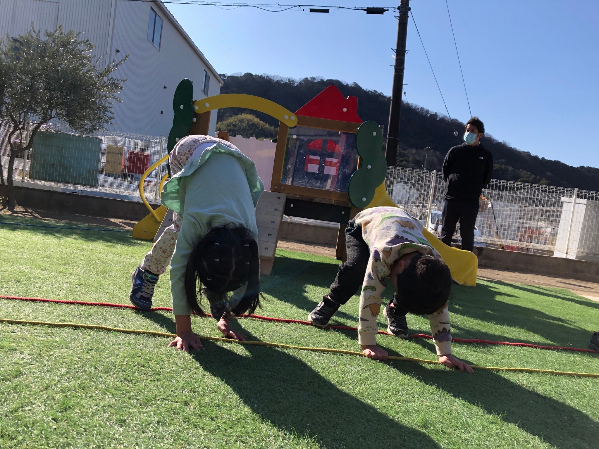 体操あそびの様子3